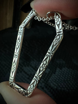 Coffin Ring-Holder Necklace