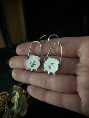 Cauldron Earrings