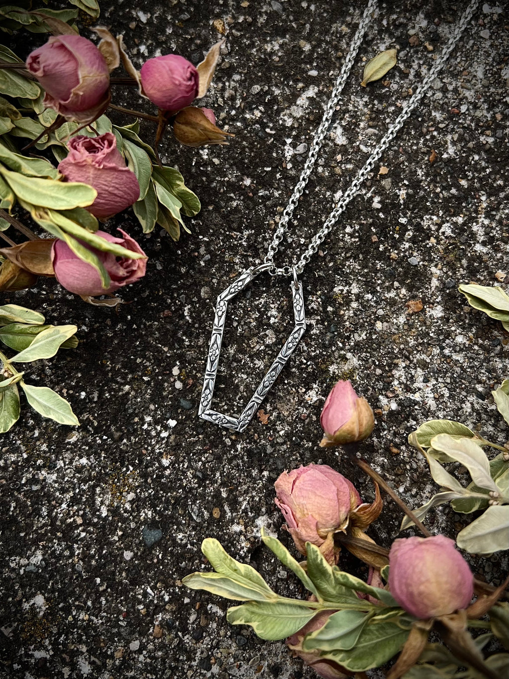 Coffin Ring-Holder Necklace