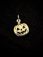 Brass Pumpkin Charm