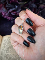 Dainty Coffin Necklace