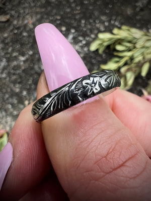 Moonflower Ring; MTO