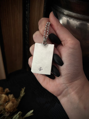 Death Tarot Card Necklace