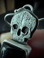 Black Skull Earrings