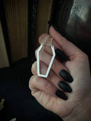 Coffin Ring-Holder Necklace