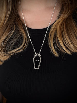 Coffin Ring-Holder Necklace