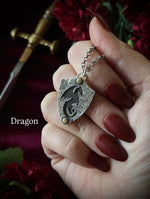 Sigiled Shield Necklace