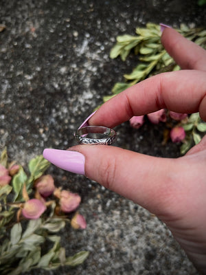 Moonflower Ring; MTO