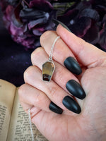 Dainty Coffin Necklace