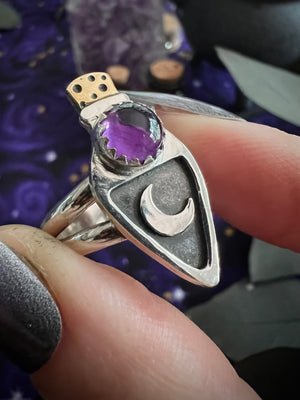 Amethyst Potion Ring; MTO