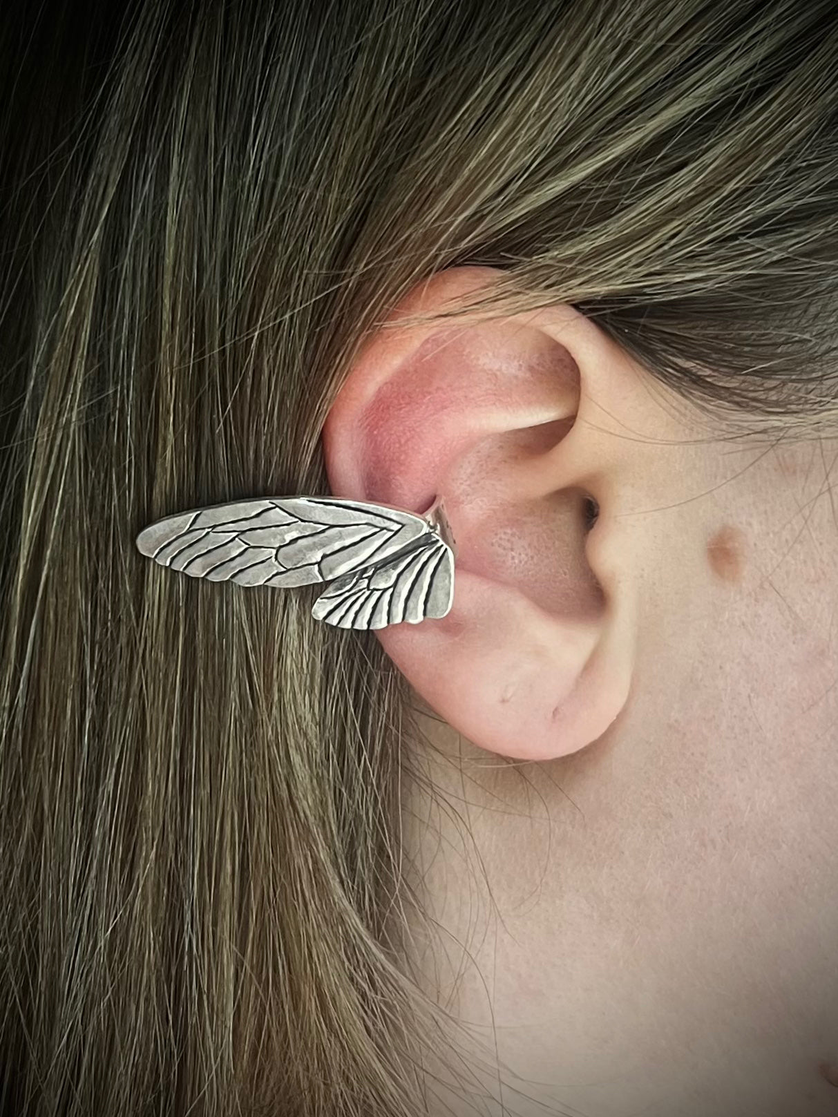 Cicada Wing Ear Cuff