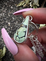 Mint Green Turquoise Toggle Necklace