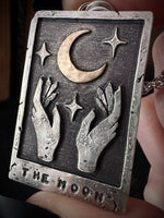 The Moon Tarot Card Necklace