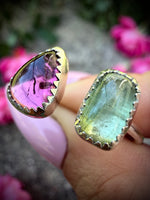 Size 10; Tourmaline Floater Ring
