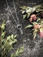 Labradorite Toggle Necklace