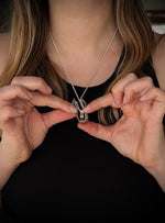 Coffin Ring-Holder Necklace