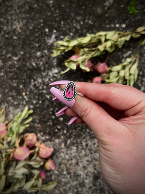 Pink Tourmaline Ring; MTO