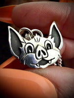 Vintage Bat Necklace