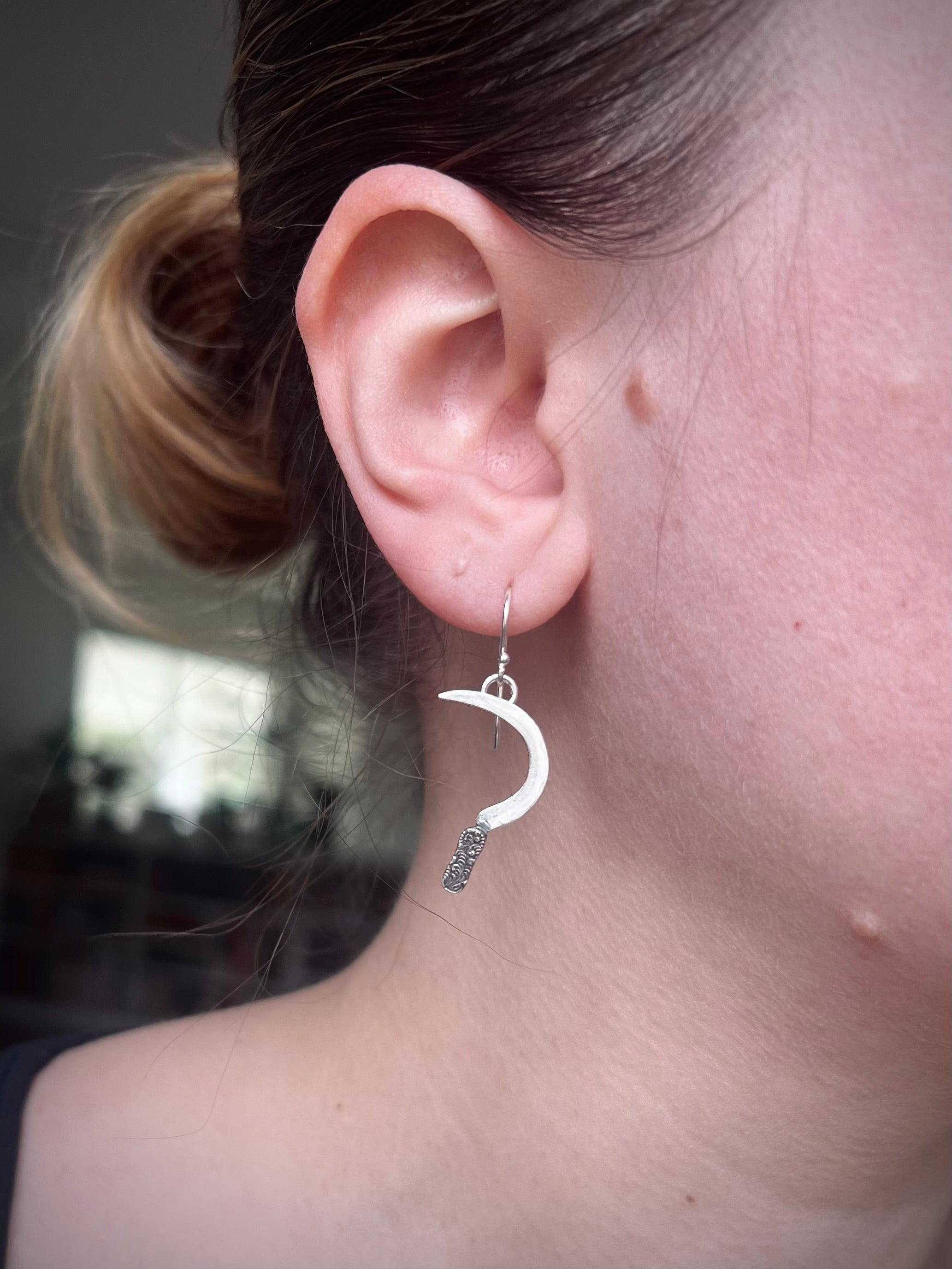 Sickle Earrings