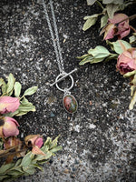 Unakite Toggle Necklace