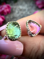 Size 8; Tourmaline Floater Ring