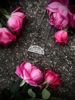 Winged Death Head Necklace; MTO