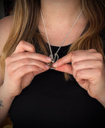 Coffin Ring-Holder Necklace