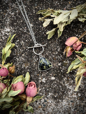Serpentine Toggle Necklace