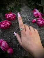 Size 8; Tourmaline Floater Ring