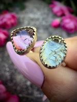 Size 7.5; Tourmaline Floater Ring