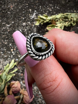 Green Tourmaline Ring; MTO