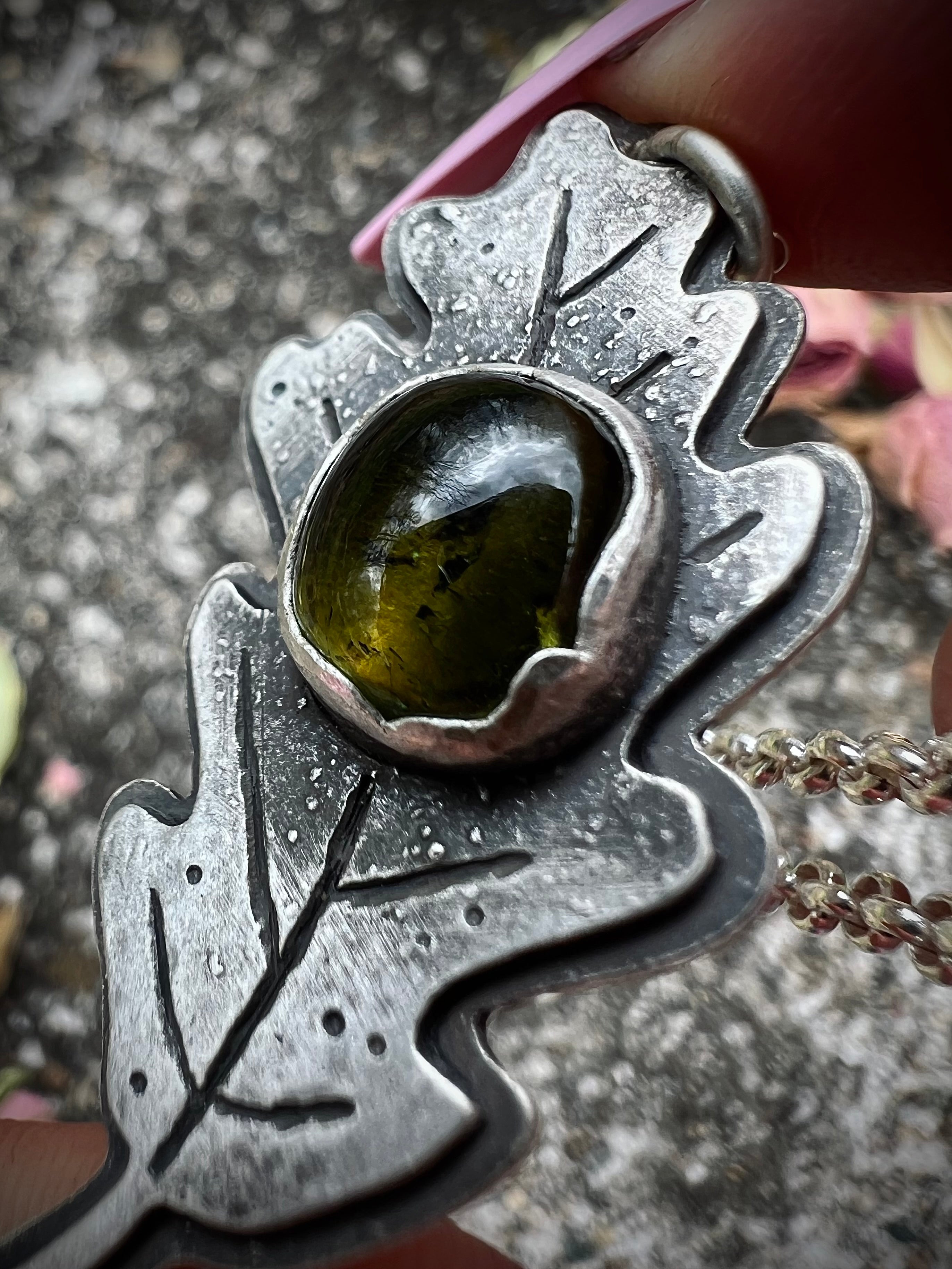 Oak Leaf Necklace