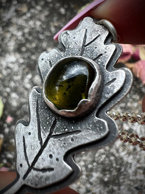 Oak Leaf Necklace
