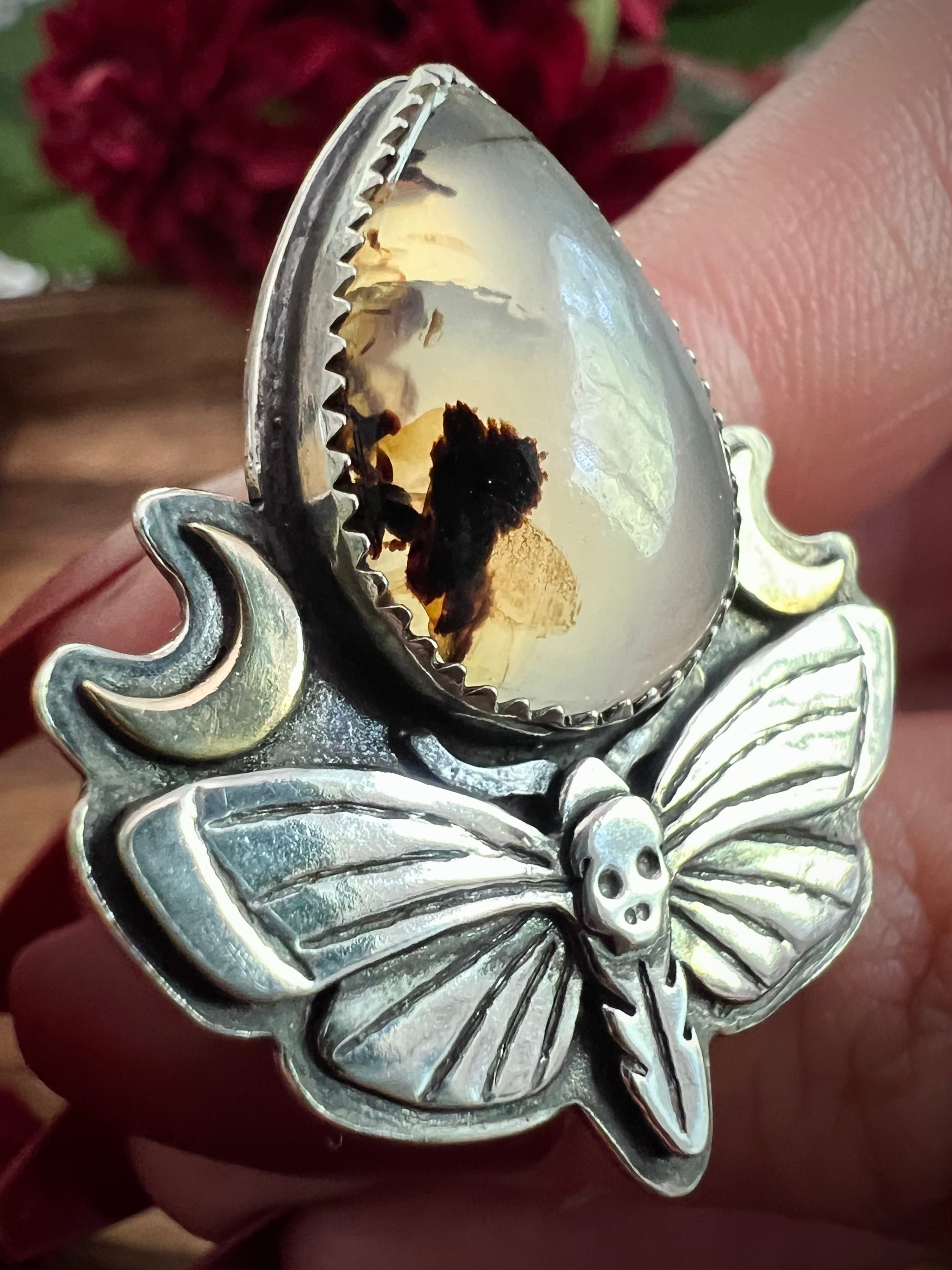 Death's Head Moth Ring; MTO