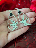 Swallow Statement Earrings