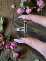 Size 9; Death and Tea Statement Ring